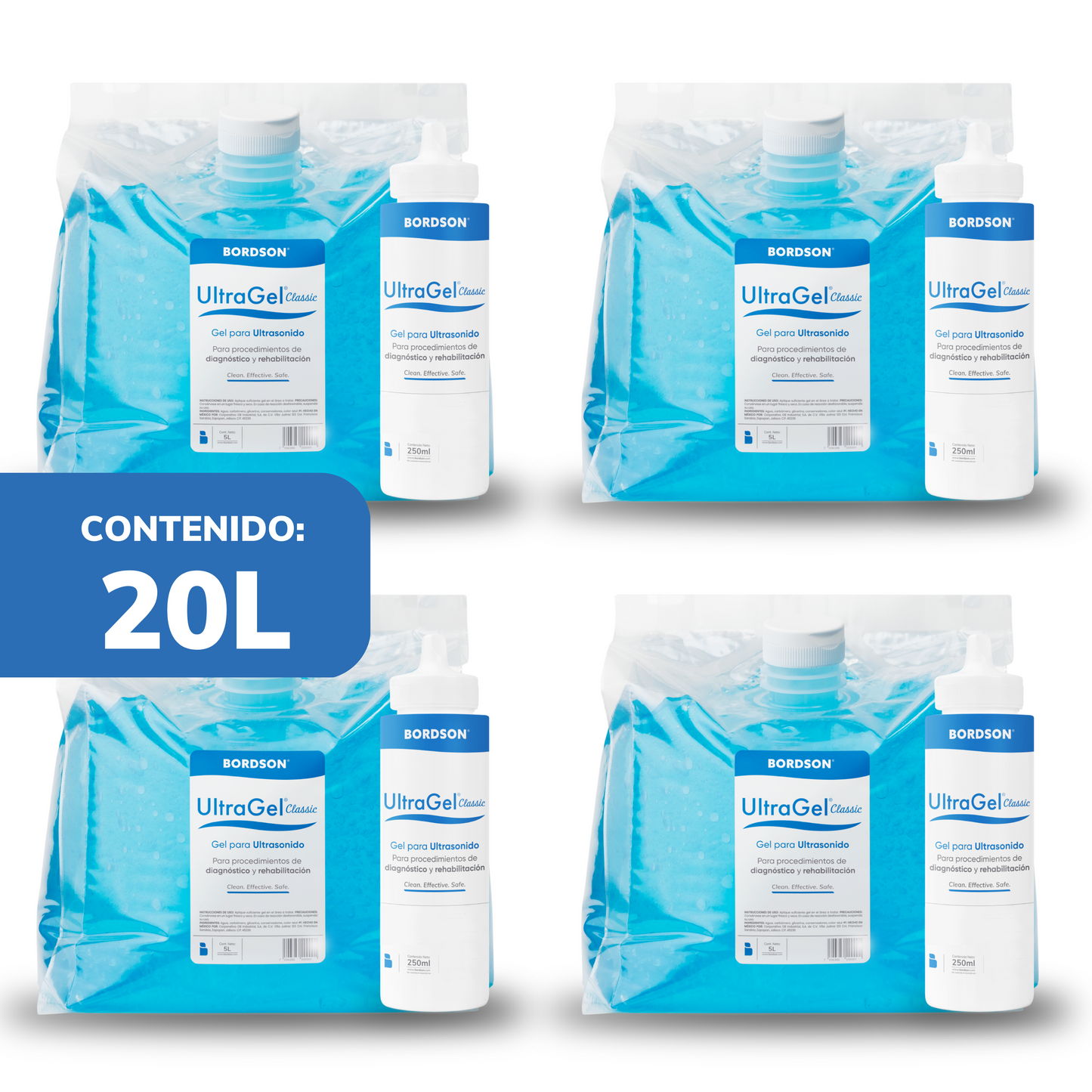 Somos tu mejor opción para obtener el gel de ultrasonido de la más alta calidad. Nuestros productos están diseñados especialmente para garantizar una excelente conductividad y transmisión de señales de ultrasonido, lo que permite obtener diagnósticos más precisos y eficientes.