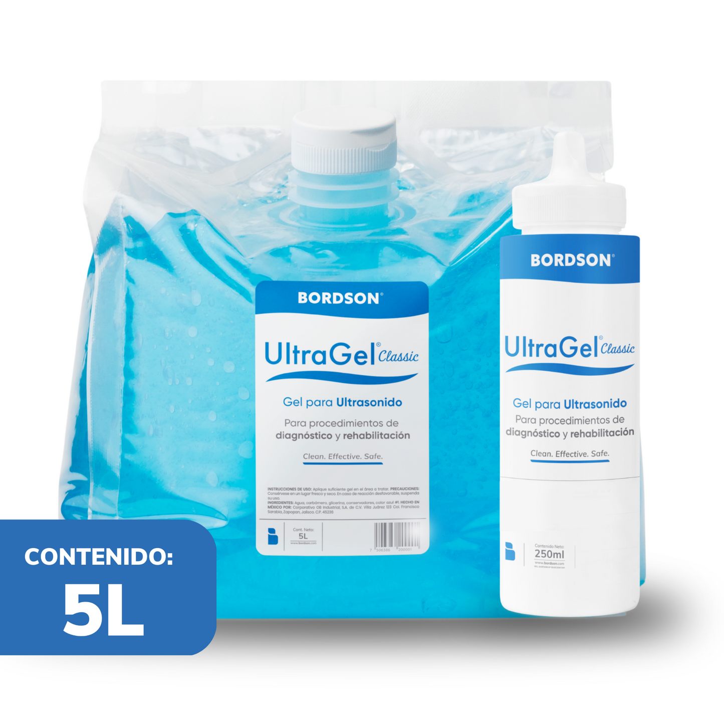 Somos tu mejor opción para obtener el gel de ultrasonido de la más alta calidad. Nuestros productos están diseñados especialmente para garantizar una excelente conductividad y transmisión de señales de ultrasonido, lo que permite obtener diagnósticos más precisos y eficientes.