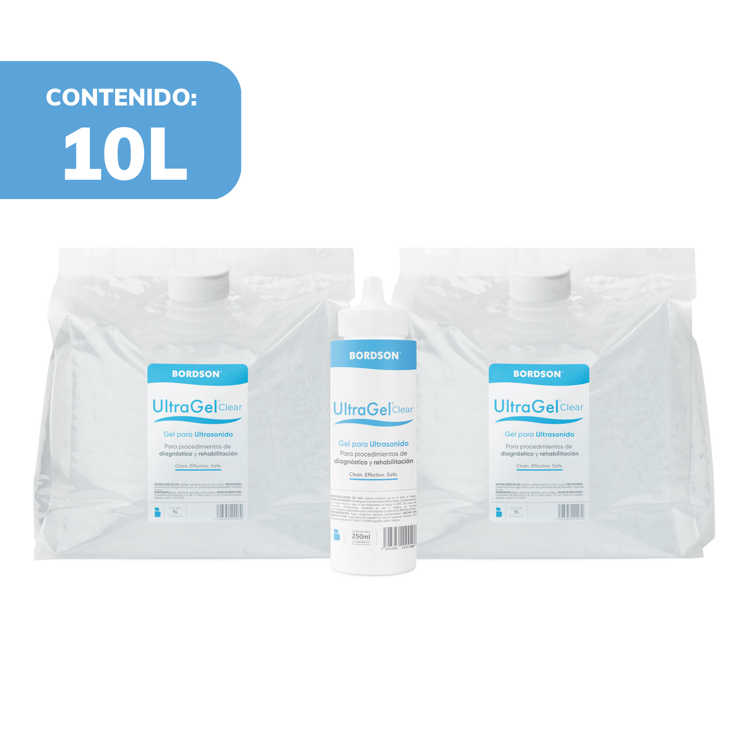 Somos tu mejor opción para obtener el gel de ultrasonido de la más alta calidad. Nuestros productos están diseñados especialmente para garantizar una excelente conductividad y transmisión de señales de ultrasonido, lo que permite obtener diagnósticos más precisos y eficientes.