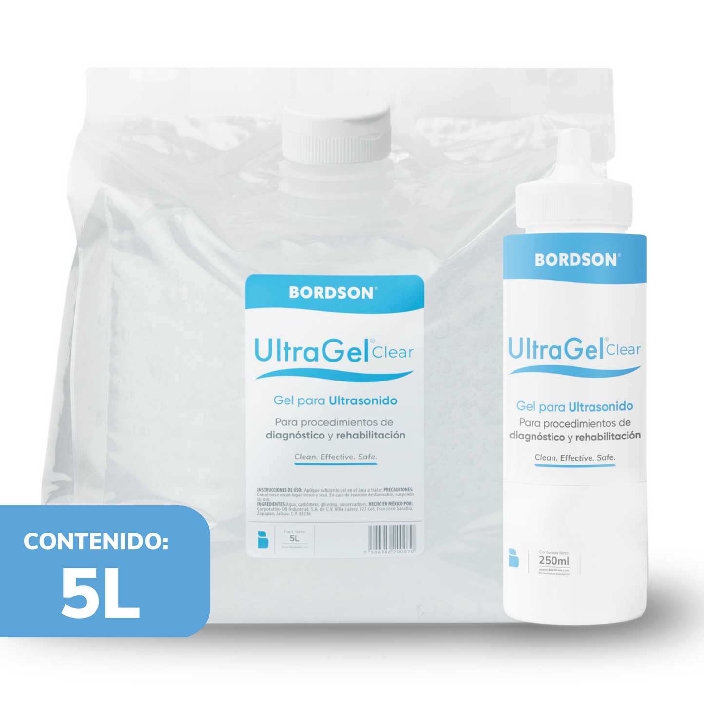 Somos tu mejor opción para obtener el gel de ultrasonido de la más alta calidad. Nuestros productos están diseñados especialmente para garantizar una excelente conductividad y transmisión de señales de ultrasonido, lo que permite obtener diagnósticos más precisos y eficientes.