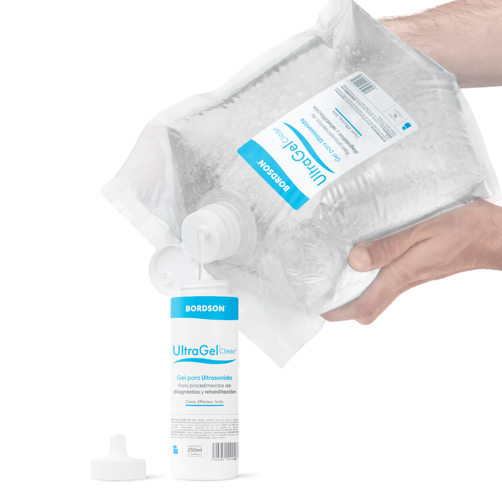 Somos tu mejor opción para obtener el gel de ultrasonido de la más alta calidad. Nuestros productos están diseñados especialmente para garantizar una excelente conductividad y transmisión de señales de ultrasonido, lo que permite obtener diagnósticos más precisos y eficientes.