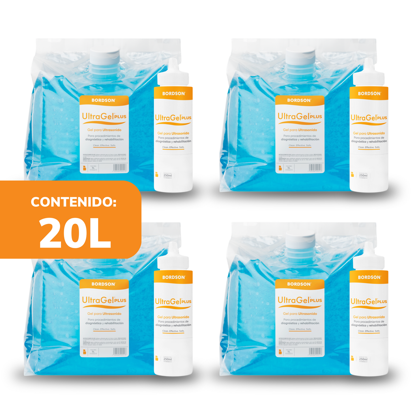 Somos tu mejor opción para obtener el gel de ultrasonido de la más alta calidad. Nuestros productos están diseñados especialmente para garantizar una excelente conductividad y transmisión de señales de ultrasonido, lo que permite obtener diagnósticos más precisos y eficientes.