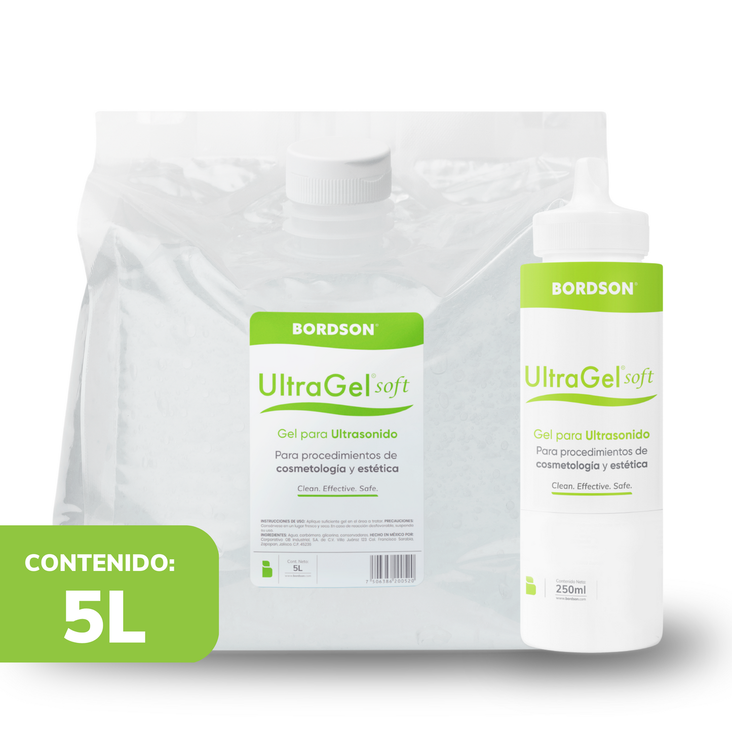 Somos tu mejor opción para obtener el gel de ultrasonido de la más alta calidad. Nuestros productos están diseñados especialmente para garantizar una excelente conductividad y transmisión de señales de ultrasonido, lo que permite obtener diagnósticos más precisos y eficientes.