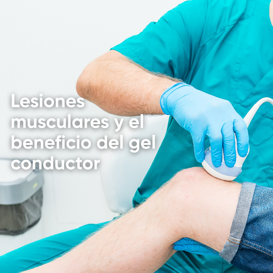 Beneficios del gel para ultrasonido en el tratamiento de lesiones musculares.