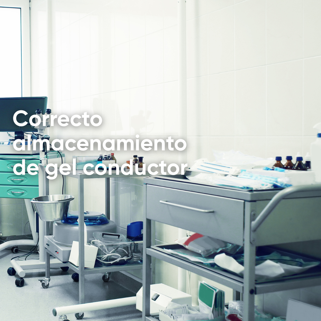 ¿Cómo almacenar y conservar el gel conductor para su mayor rendimiento?